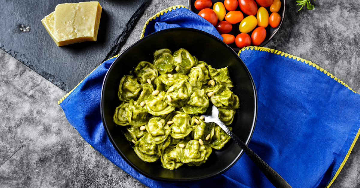 Pesto Soslu Tortellini